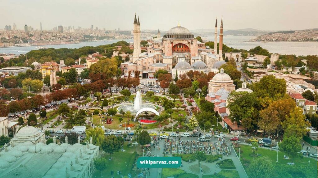 عکس مسجد ایاصوفیه استانبول