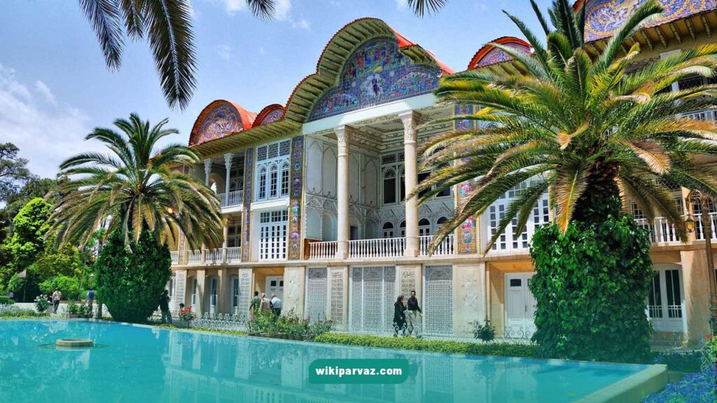 باغ ارم جز معروف ترین جاهای دیدنی شیراز