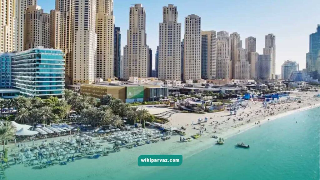 ساحل جمیرا از بهترین سواحل دبی