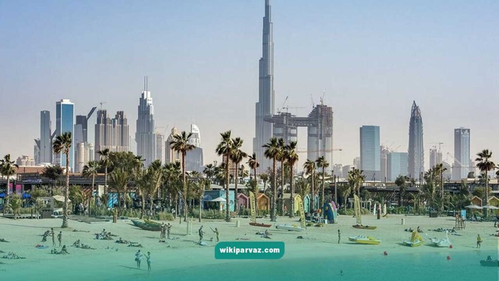 ساحل لامر یعنی بهترین سواحل دبی برای شنا