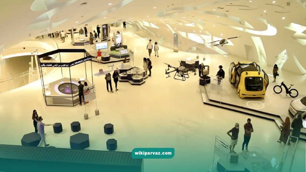 طبقه دوم موزه آینده دبی