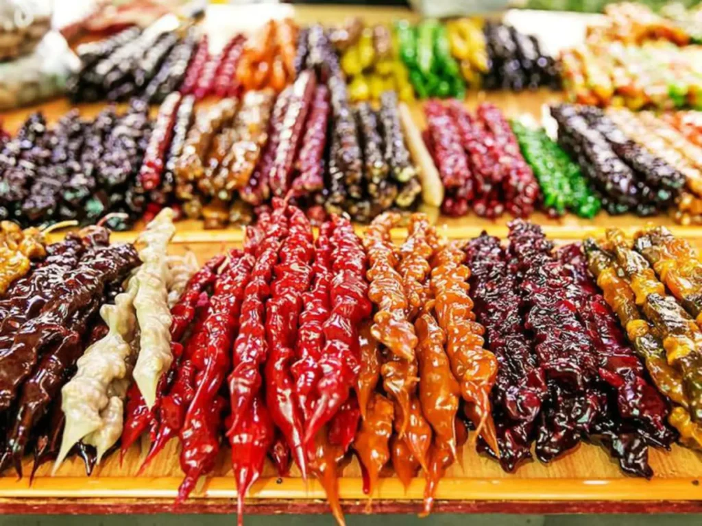 چورچخلا آب نبات سنتی یک سوغاتی محبوب در سفر به گرجستان