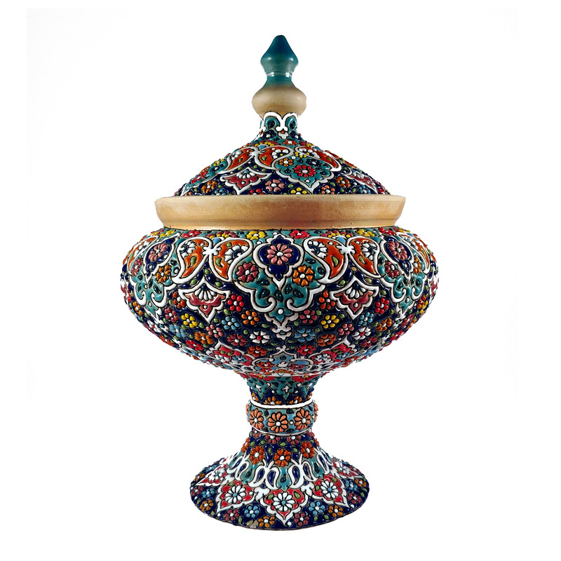 شکلات خوری مینا کاری سوغات اصفهان